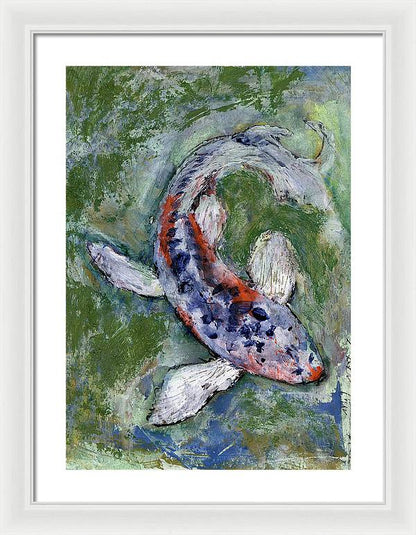Koi Fish 3.0 - Framed Print