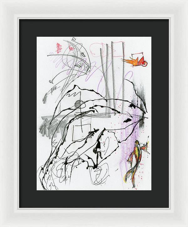 Koi Fish 1A - Framed Print