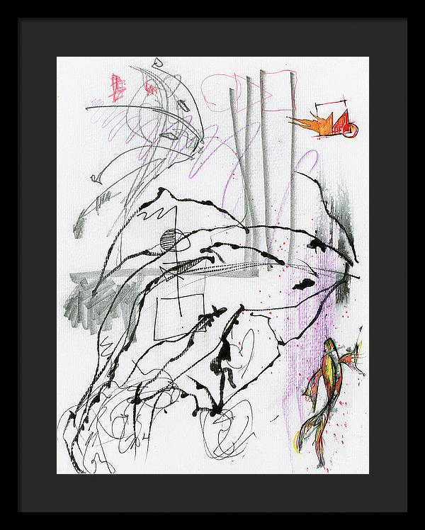 Koi Fish 1A - Framed Print