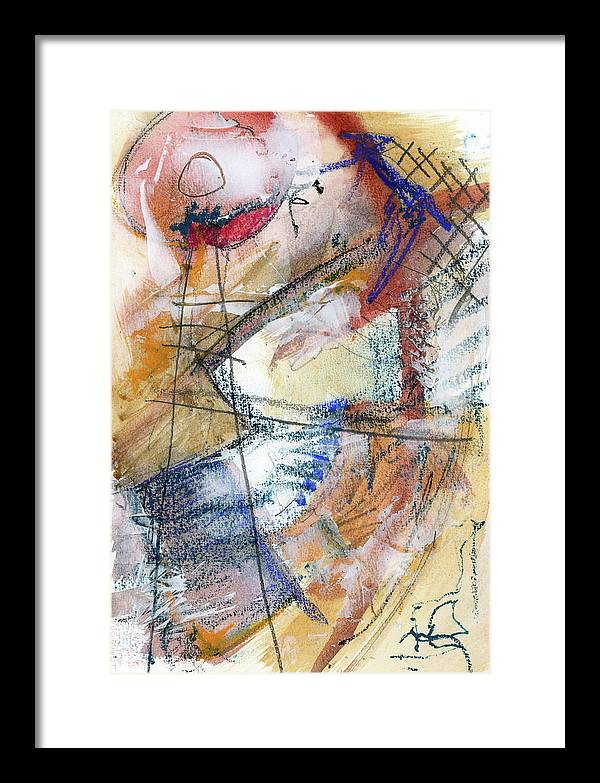 Red Life Buoy - Framed Print